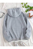 Comfortable Grey Fleece Hooded Hoodie - Perfect Casual Wear